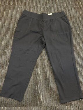 St. John's Bay Black Wide Leg Women's Pants